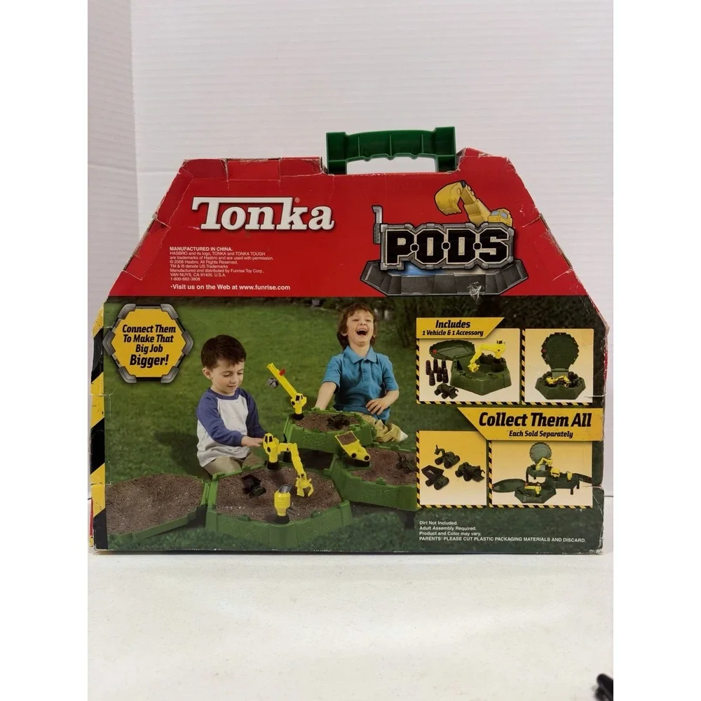 Tonka PODS Boulder Canyon Construction Playset 2008 New in Box #05893